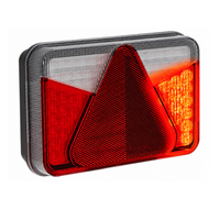 Lanterna traseira ASPÖCK MULTILED V com 5 funções, direita