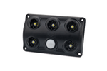 Lâmpada LED HORPOL LWD2156/CZ 900lm preta para interior de carro com sensor de movimento