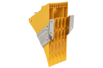 Calço de roda E53 com suporte de montagem LOKHEN h: 225 mm