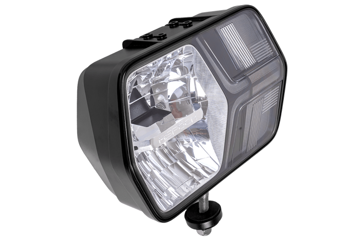 ASPÖCK LuxLED II Lâmpada dianteira LED 7 funções 6 pinos DEUTSCH DT06-6S esquerda