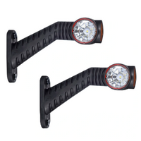 HORPOL LD 2175+LD 2174 Lâmpadas de sinalização LED 3 funções esquerda+direita