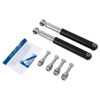 Conjunto de dois amortecedores KNOTT 990001 para eixos de reboque de 750 a 1800 kg, para eixos simples e duplos.