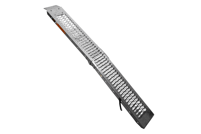 Rampa dobrável de aço UNITRAILER ALR004B para reboque, 190 cm, 200 kg