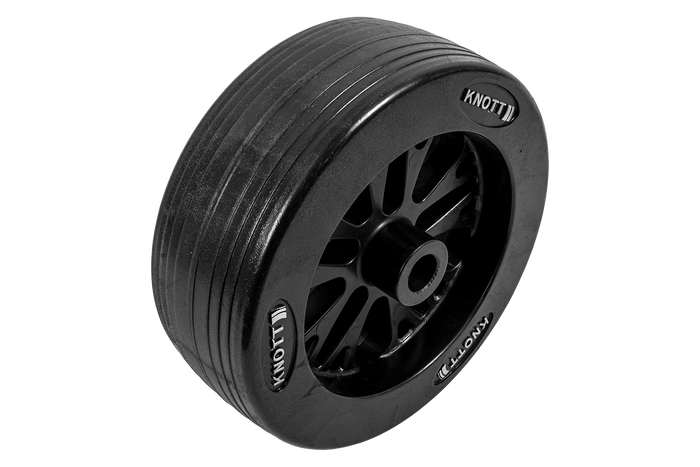 Roda sobressalente para a roda guia KNOTT 6D7691.002, de plástico, 210x75mm