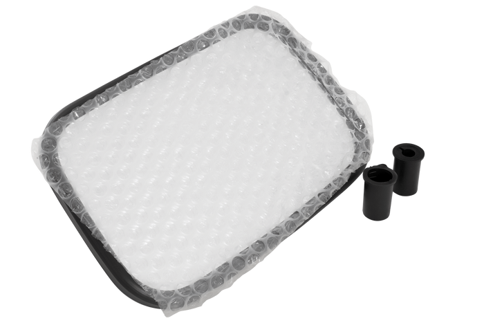 Espelho lateral PLASTEX LP0240 R1200 para máquinas agrícolas 250x155mm