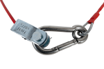 Corda de segurança de emergência com desengate rápido KNOTT breakaway com mosquetão de 1200 mm