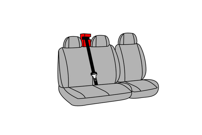 Conjunto de capas para assentos de carro LAMPA Dido-2, cinza, para ônibus e vans.