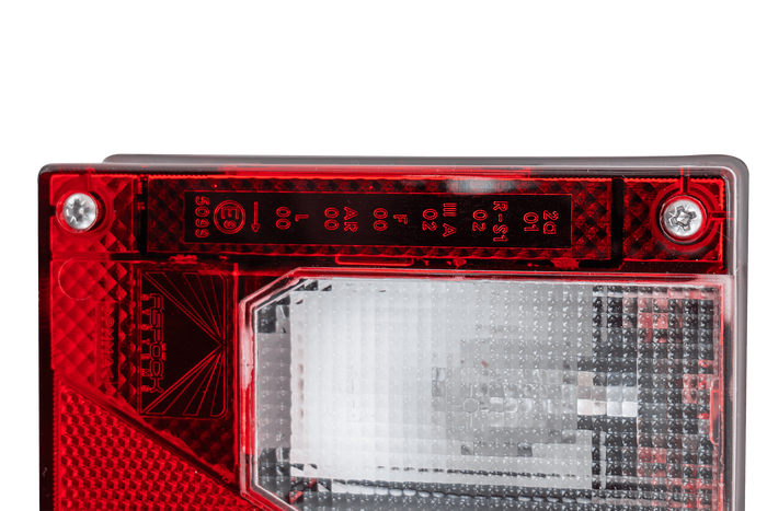 Luz traseira ASPÖCK Multipoint I, 6 funções, direita
