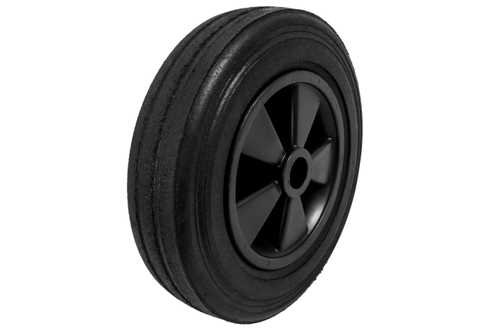 Roda sobressalente para roda guia WINTERHOFF 294364, feita de borracha maciça, 200x50mm