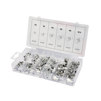 Conjunto de porcas de rebite de alumínio YATO YT-36460, tamanhos M3 a M10, 150 peças