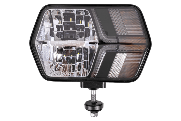 Faróis de LED ASPÖCK LuxLED II, 7 funções, 6 pinos, DEUTSCH DT06-6S, esquerdo + direito