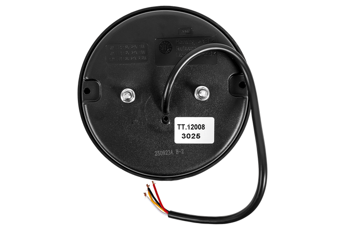 Lanterna traseira universal TT TECHNOLOGY TT.12008 Glo-Trac LED para hambúrguer, 3 funções