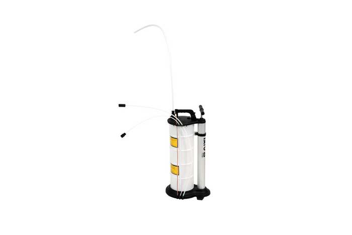 Extrator de óleo manual YATO YT-07087 para troca de óleo e fluidos operacionais 9L