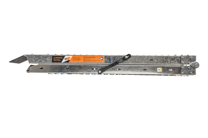 Rampa dobrável de aço UNITRAILER ALR004B para reboque, 190 cm, 200 kg