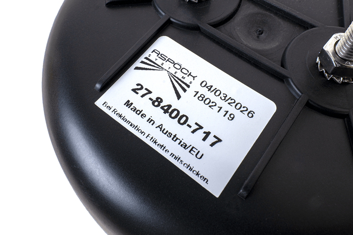 Lâmpada de neblina traseira LED ASPÖCK com encaixe de baioneta de 5 pinos universal