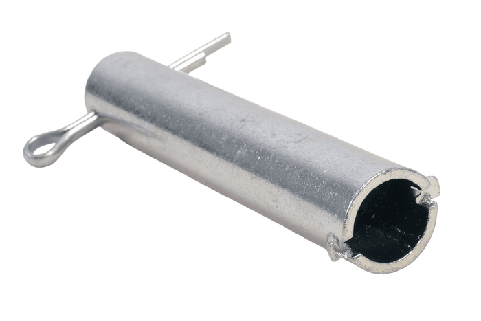 Eixo de roda de suporte KNOTT 406025.001, bucha 114x20mm