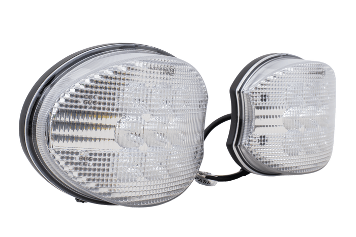 Conjunto completo de luzes de trabalho LED refletor TT Technology TT.13509 9xLED 3600lm para John Deere