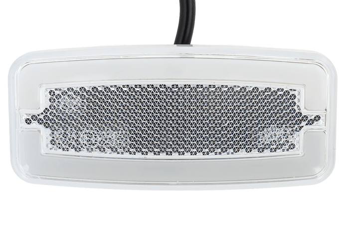 Lâmpada de sinalização universal LED branca HORPOL LD 2764 com suporte.