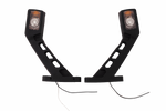 Conjunto de duas lâmpadas de marcação LED TT TECHNOLOGY TT.12191, esquerda + direita, em um braço de borracha