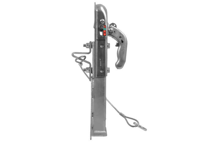 Engate de bola KNOTT KQ14-A+KZE7.5 para reboque de 750 kg com barra de tração tipo V