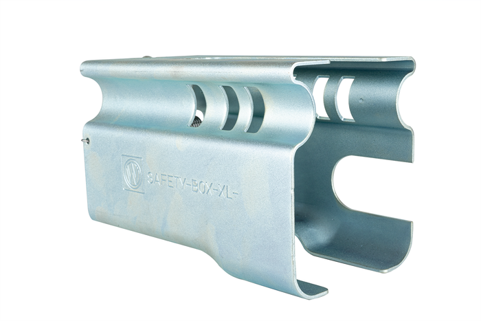 Sistema de travamento para o gancho do ALBE Safety-Box XL