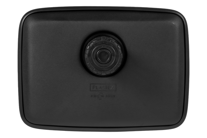 Espelho retrovisor lateral PLASTEX LP0295/SM para máquinas agrícolas, 290x211mm