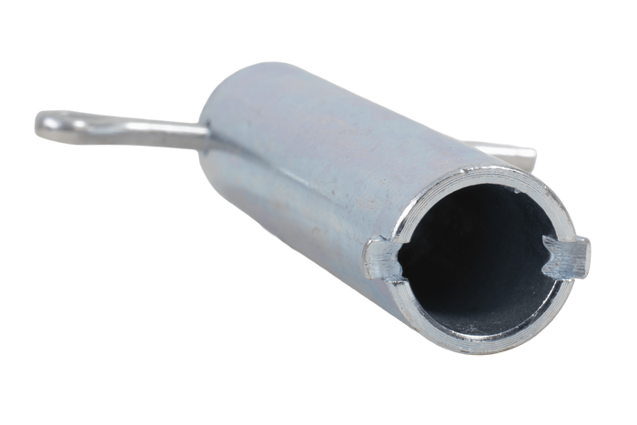 Eixo de roda de suporte KNOTT 406699.001, bucha 93x20mm